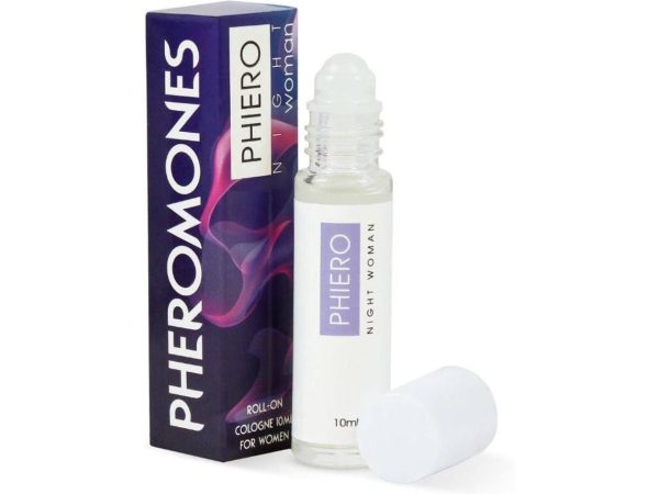 500 COSMETICS -MULHER DA NOITE DE PHIERO. PERFUME COM FEROMONAS EM FORMATO DE ROLL-ON PARA MULHERES