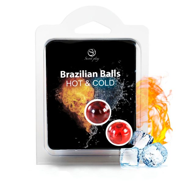 SECRETPLAY - BOLAS BRASILEIRAS  EFEITO CALOR E FRIO 2 UNIDADES - Image 2