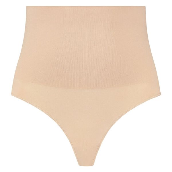 BYE-BRA - CINTO SEM EMENDA ESTILO TANGA BEIGE - Image 3