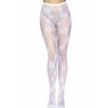 LEG AVENUE FLOCO DE NEVE FISHNET TIGHTS TAMANHO ÚNICO - Image 4