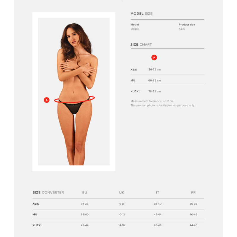 OBSESSIVE - TANGA CELIA NOIR - Image 7