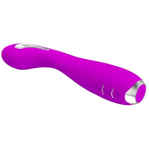 PRETTY LOVE - VIBRADOR DE ELETROCHOQUE RECARREGVEL HECTOR - ROXO IMPERMEVEL - Image 3