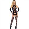 LEG AVENUE - CONJUNTO 3 PEÇAS CORPO + MEIAS + MANGAS - Image 2