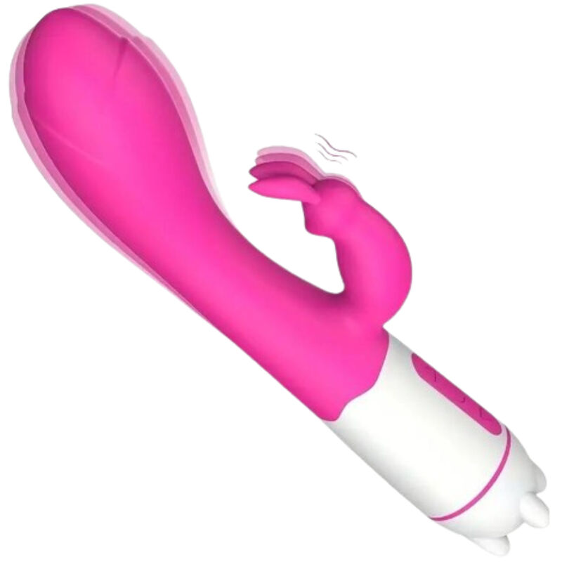 ARMONY - HAPPY VIBRADOR E ESTIMULADOR DE COELHO FÃCSIA