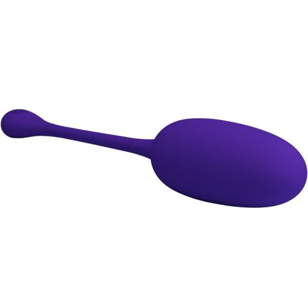 PRETTY LOVE - OVO VIBRATÓRIO RECARREGVEL KNUCKER ROXO - Image 3