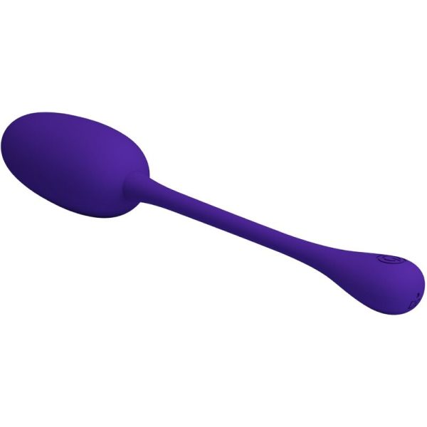 PRETTY LOVE - OVO VIBRATÓRIO RECARREGVEL KNUCKER ROXO - Image 4