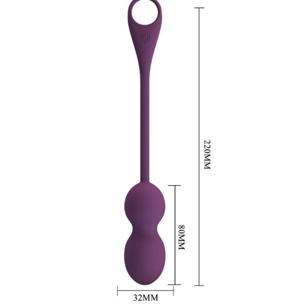 PRETTY LOVE - ELVIRA KEGEL BALLS APP CONTROLE REMOTO ROXO - Image 4