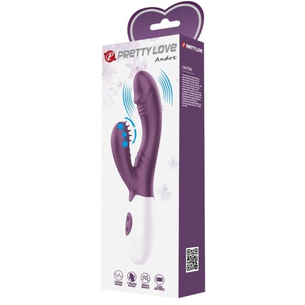 PRETTY LOVE - ANDRE VIBRADOR COELHO E ESTIMULADOR DE PONTO G ROXO - Image 10