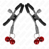 KINK - GRAMPO DE BICO DUPLO SINO VERMELHO 6 CM - Image 2