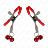 KINK - GRAMPO DE BICO DUPLO VERMELHO VERMELHO 6 CM - Image 2