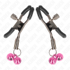 KINK - GRAMPO DE BICO DUPLO SINO ROSA 6 CM - Image 2
