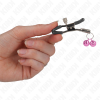 KINK - GRAMPO DE BICO DUPLO SINO ROSA 6 CM - Image 3