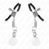 KINK - GRAMPOS DE BICO DE VIDRO PRATA 6 CM - Image 2
