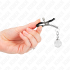 KINK - GRAMPOS DE BICO DE VIDRO PRATA 6 CM - Image 4