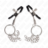 KINK - O RING GRAMPO DE BICO E PEQUENA CORRENTE PRATA 6 CM - Image 2
