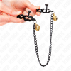 KINK - PINÃAS DE CADEIA PLANA E SINO PRATA 30 CM - Image 4