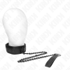KINK - COLAR DE NEOPRENE BONDAGE MODELO 2 COM CINTO 78 CM AJUSTÃVEL 37,5 X 49,5 CM