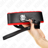KINK - COLAR COM CINTO 116 CM COM ALÃA DE COURO VERMELHA AJUSTÃVEL 40-48 CM X 6 CM - Image 3