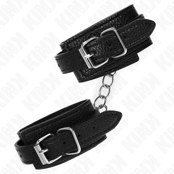 KINK - PULSO PADRÃO COBRA PRETO AJUSTÃVEL 20-28 CM X 5,4 CM - Image 3
