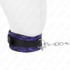 KINK - COLAR CURTO DE RENDA DE VELUDO COM CINTO 105 CM COM DEFEITO EM NYLON 44 X 5,5 CM - Image 4
