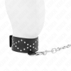 KINK - COLAR 65 CM COM TRELA COM PREGOS PRATA MODELO 3 AJUSTÃVEL 36-43 CM X 5 CM - Image 3