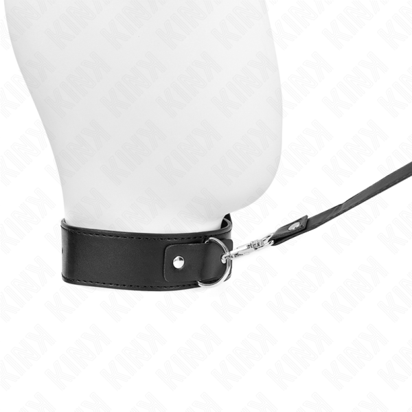 KINK - COLAR COM CINTO 116 CM ALÃA PRETA AJUSTÃVEL 32-50 CM X 8 CM - Image 5