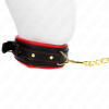 KINK - COLAR COM ESPONJA ALÃA DE IMITAÃÃO DE COURO MODELO 2 AJUSTÃVEL 37-54 CM X 3 CM - Image 3