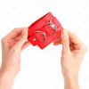 KINK - 3 RETENÃÃES DE PULSO D-RING AJUSTÃVEIS VERMELHO 17,5-25 CM X 6 CM - Image 3