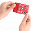 KINK - PULSO COM SNAP FASTEN VERMELHO AJUSTÃVEL 19-24 CM X 5,5 CM - Image 3