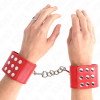 KINK - PULSO COM SNAP FASTEN VERMELHO AJUSTÃVEL 19-24 CM X 5,5 CM - Image 4