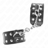 KINK - PULSEIRAS COM LINHA DUPLA DE PREGOS AJUSTÃVEIS PRETOS - Image 2