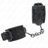 KINK - PUNHOS COBERTOS DE RENDA ESCURA AJUSTÃVEIS PRETO 19-26 CM - Image 2