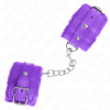KINK - PULSO FORRO DE PELE PREMIUM ROXO COM CINTO ROXO AJUSTÃVEL 17-29 CM X 6 CM - Image 2