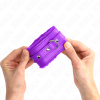 KINK - PULSO FORRO DE PELE PREMIUM ROXO COM CINTO ROXO AJUSTÃVEL 17-29 CM X 6 CM - Image 3