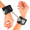 KINK - PUNHOS MULTIPOSIÃÃES COM FECHO DE CADEADO PRETO AJUSTÃVEIS 16-23 CM X 5,5 CM - Image 4