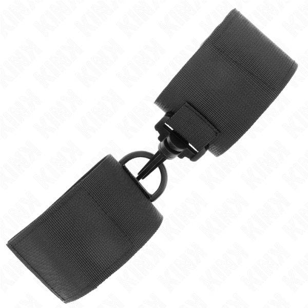 KINK - PUNHOS DE NYLON PRETO - Image 2