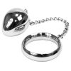 METALHARD COCK RING 50MM + CADENA CON BOLA METAL - Image 2