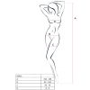 PASSION WOMAN BS031 BODYSTOCKING BLACK ONE SIZE - Image 3