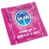 SKINS -  SACO PONTOS E TIRAS DE PRESERVATIVOS SKINS 500 UNIDADES