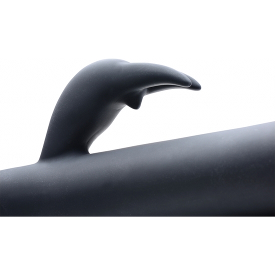 VIBRADOR 10X FLEXING RABBIT VIBRATOR - BLACK - Image 4