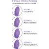VIBRADOR PUNTO G DOBLE ESTIMULACIÓN - MORADO - Image 10