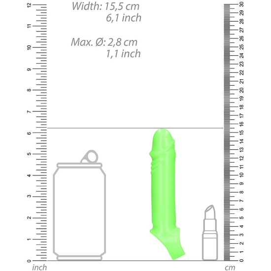 OUCH! - FUNDA PARA PENE FLUORESCENTE - GLOW IN THE DARK - Image 6