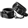 BLAZE ANKLE CUFF CROCO BLACK - Image 3
