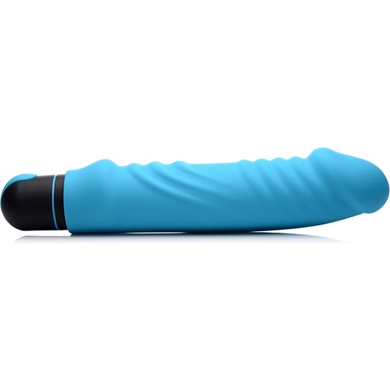 BALA XL CON FUNDA DE SILICONA FORMA PENE - AZUL - Image 4