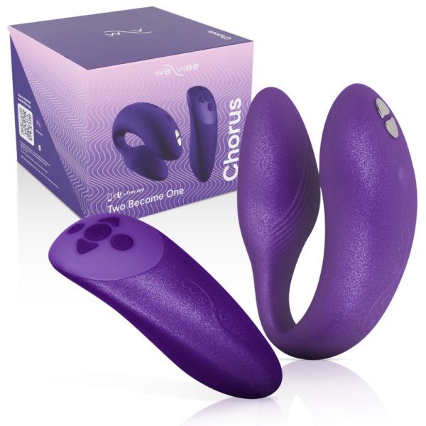 VIBRADOR WE VIBE CHORUS CASAIS COM SQUEEZE CONTROL - ROXO - Image 8
