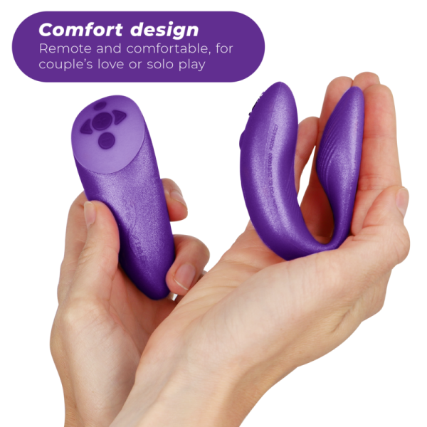 VIBRADOR WE VIBE CHORUS CASAIS COM SQUEEZE CONTROL - ROXO - Image 6