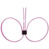 ALGEMAS DESCARTÁVEIS DE PLÁSTICO OUCH! ZIP TIE CUFFS EXTENDED ROSA - Image 2