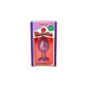 PLUG ANAL DE SILICONE COM JOIA ROXO CANDY LUST - Image 3