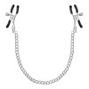 PINÇAS PARA MAMILOS SILVER NIPPLE CHAIN CLAMPS CRUSHIOUS