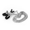 PINÇAS PARA MAMILOS SILVER NIPPLE CHAIN CLAMPS CRUSHIOUS - Image 2
